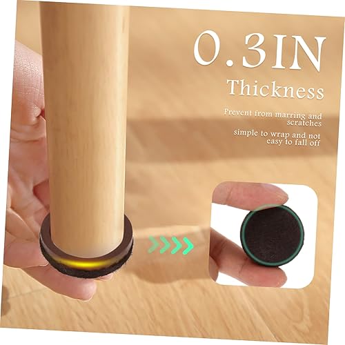 Miniatura 8 de Housoutil 1 juego de fundas de goma para patas de silla, patas de silla, puntas de silicona para patas de silla, tapas de goma para patas de silla,