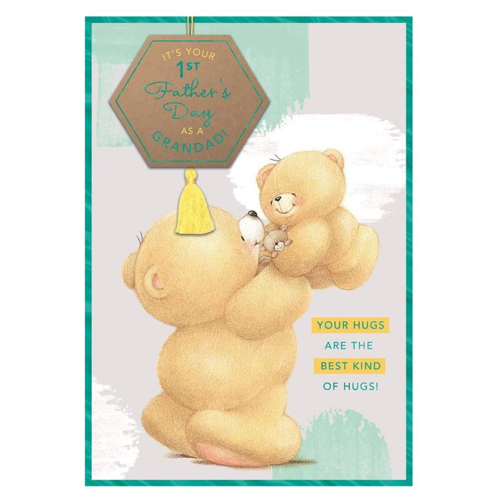 Forever Friends Grandad's 1st Keepsake Father's Day Card