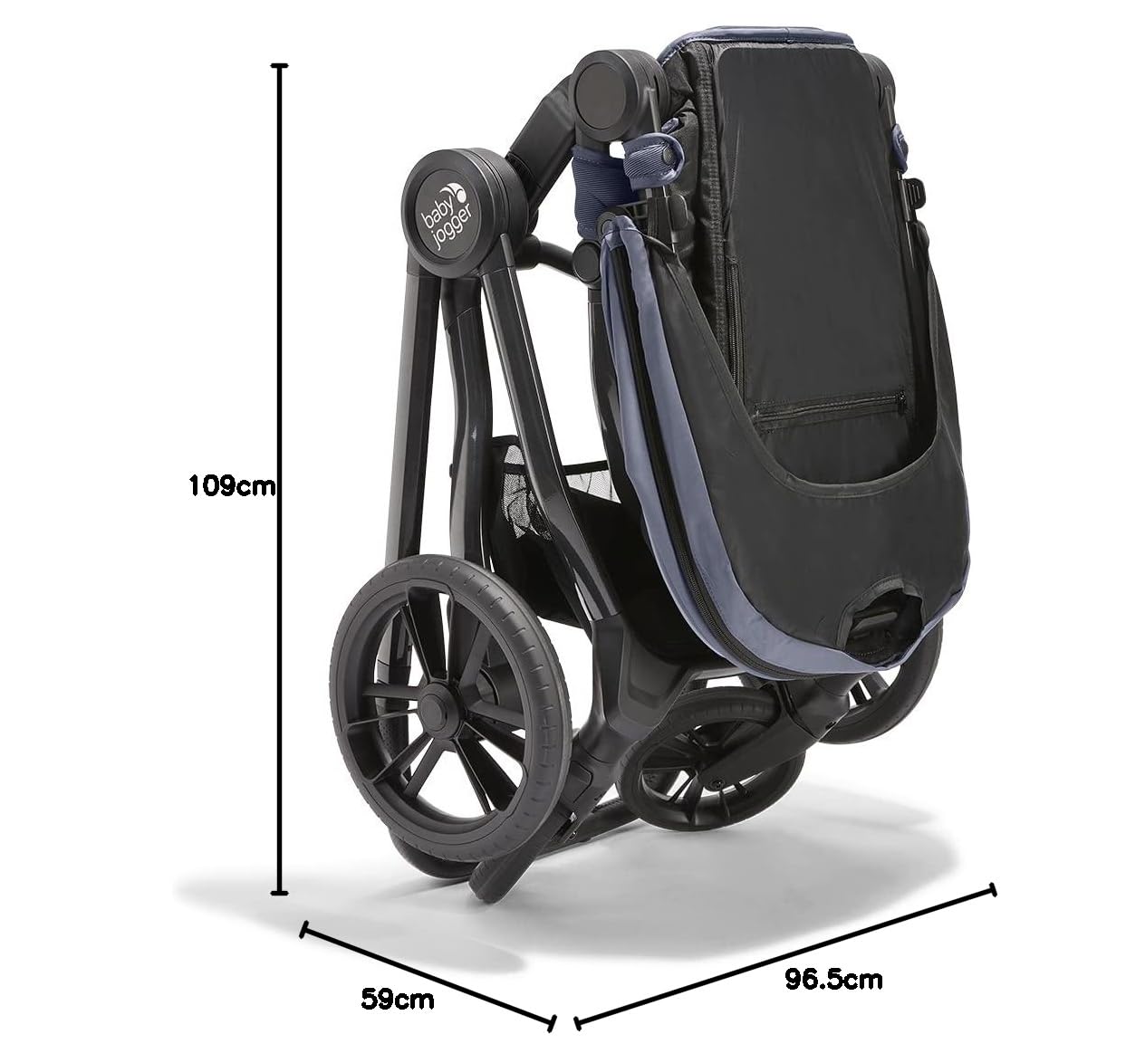 BABY JOGGER City Sights Passeggino 4 ruote grandi per tutti i terreni seduta reversibile richiudibile con una mano 0-22kg