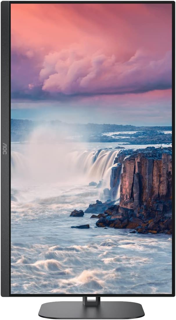 AOC Q27V5N - Monitor QHD da 27 pollici, altoparlanti, altezza regolabile (2560x1440, 75 Hz, DisplayPort, HDMI), colore nero AOC Q27V5N - Monitor QHD da 27 pollici, altoparlanti, altezza regolabile (2560x1440, 75 Hz, DisplayPort, HDMI), colore nero