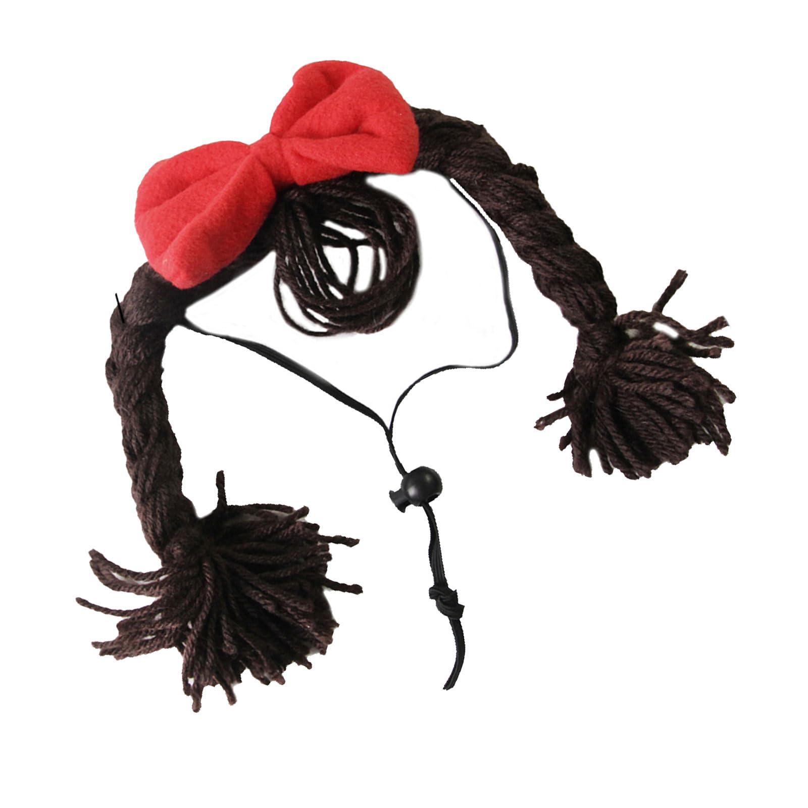 LUCKGONI Fashion Pet Headpiece Eye-catching Look Wigs for Halloween Christmas Party Pet Headdress Wigs for Party