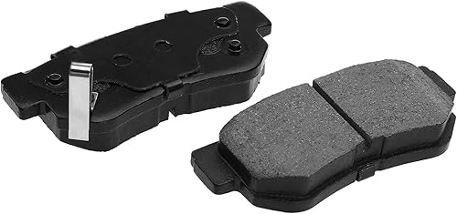 Miniatura 7 de A-Premium Kit de rotores de freno de disco sólido trasero de 10.31 pulgadas (10.315 in) + pastillas de cerámica compatibles con modelos