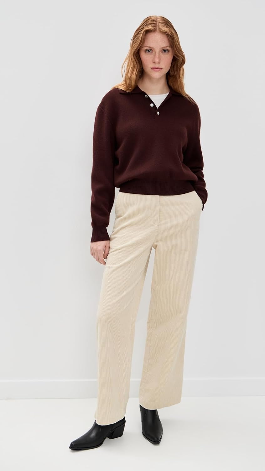 DUNST Women's Semi-Wide Corduroy Slacks - Image 5