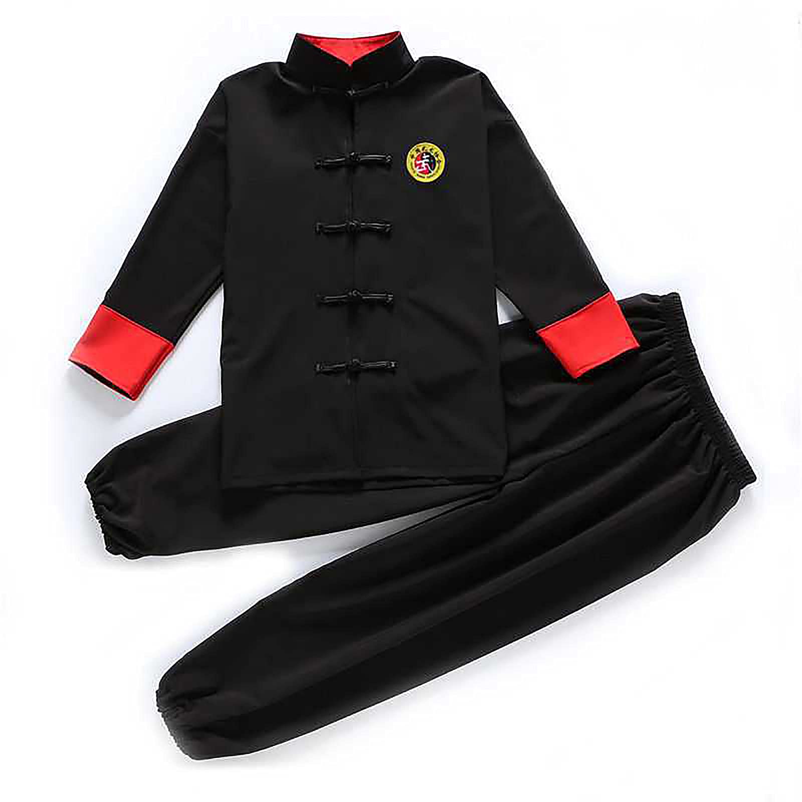 Dzieci chińskie tradycyjne stroje treningowe Kung Fu mundury do medytacji mundury do Tai Chi i medytacji Tai Chi jednolite, B, 3XL