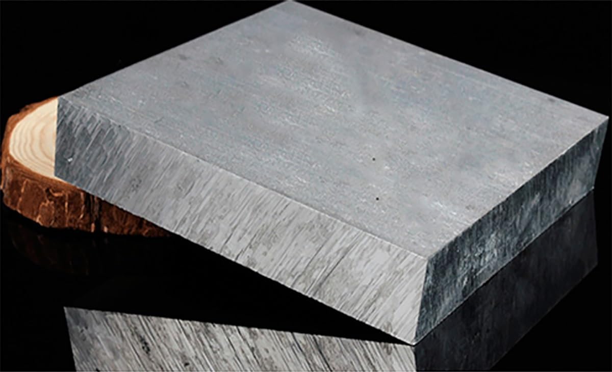 Wandplatten 1 Stück 7075 Aluminiumlegierungsblech, DIY-Hardware, Aluminium-Brettblock, dick, superhart, 10 mm Dicke Riffelblech (Size : 10x100x450mm)
