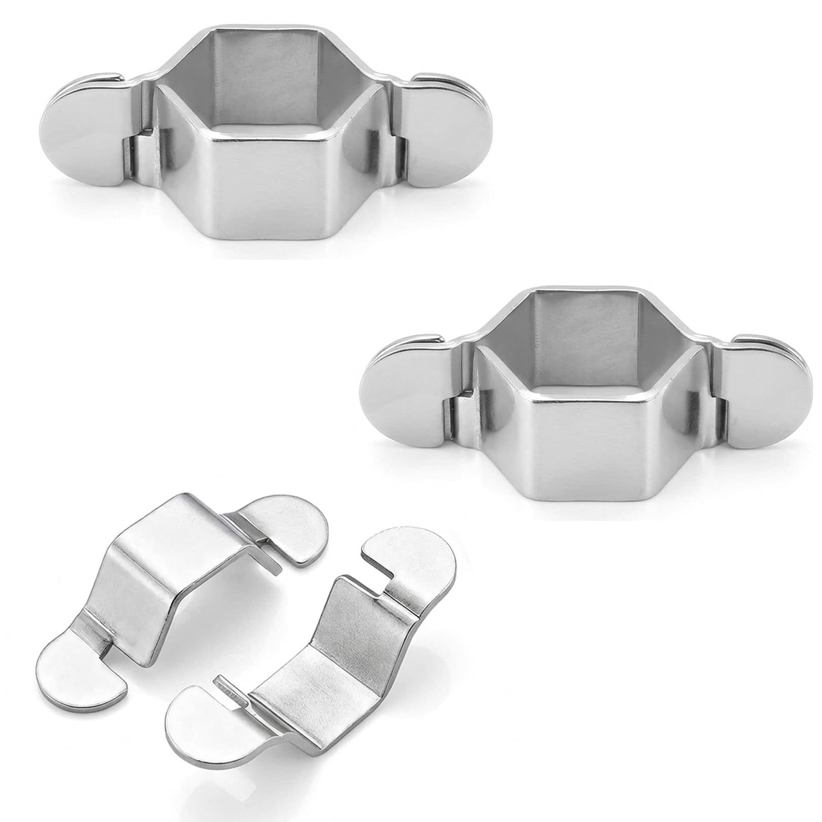 3 Pcs Tap Spanner for Tight Space,Plumbers Wrench,Detachable Hose Spanner for Pipes and Corrugated Hoses Under Sinks Pass-Through Plumbing Spanner,Reusable Pipe Repair Tool,Compact and Convenient