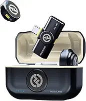 Sistema Microfone Duplo Hollyland Lark M2 Duo Wireless 2 Pessoas Conector USB-C