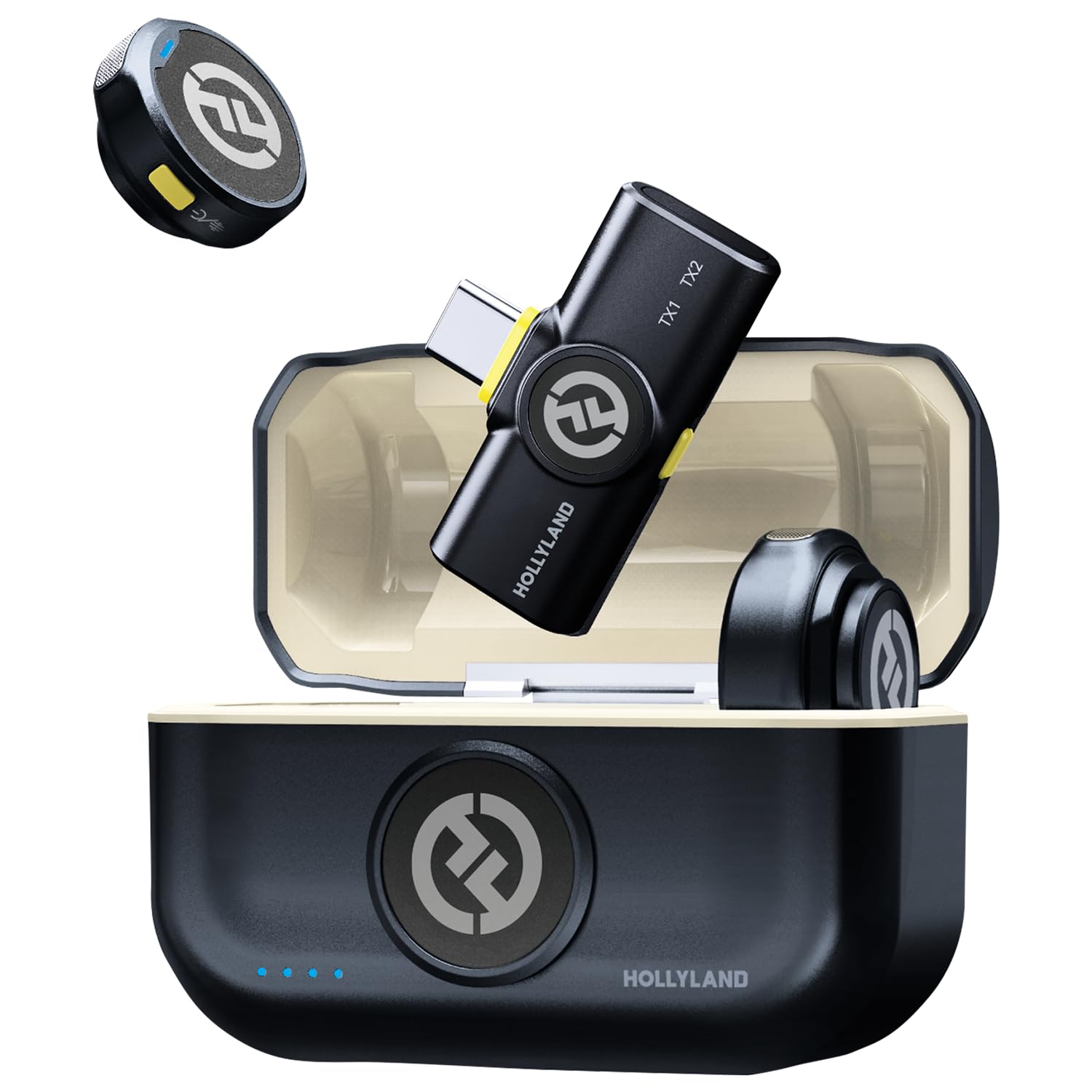 Hollyland Lark M2 Microphone Lavalier pour Android USB-C