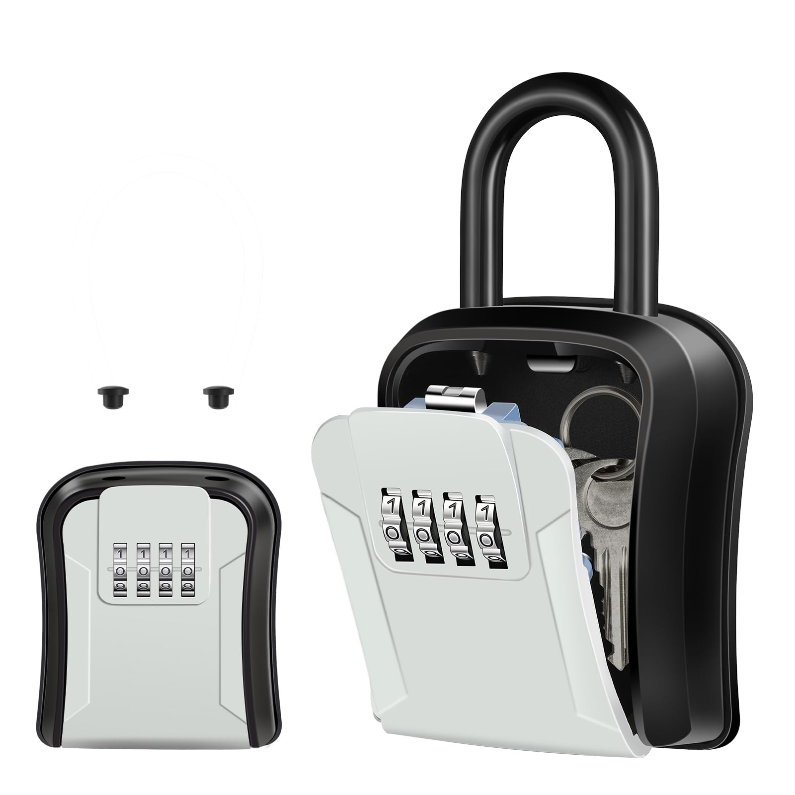 ダイヤル式金庫 付属キー付き【引き取りも可能】 Amazon.co.jp: ZHEGE キーボックス ダイヤル式 屋外 カギボックス