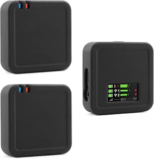 Case for RODE Wireless Pro Lav Mic Silicone Protective Cover (3PCS Black)