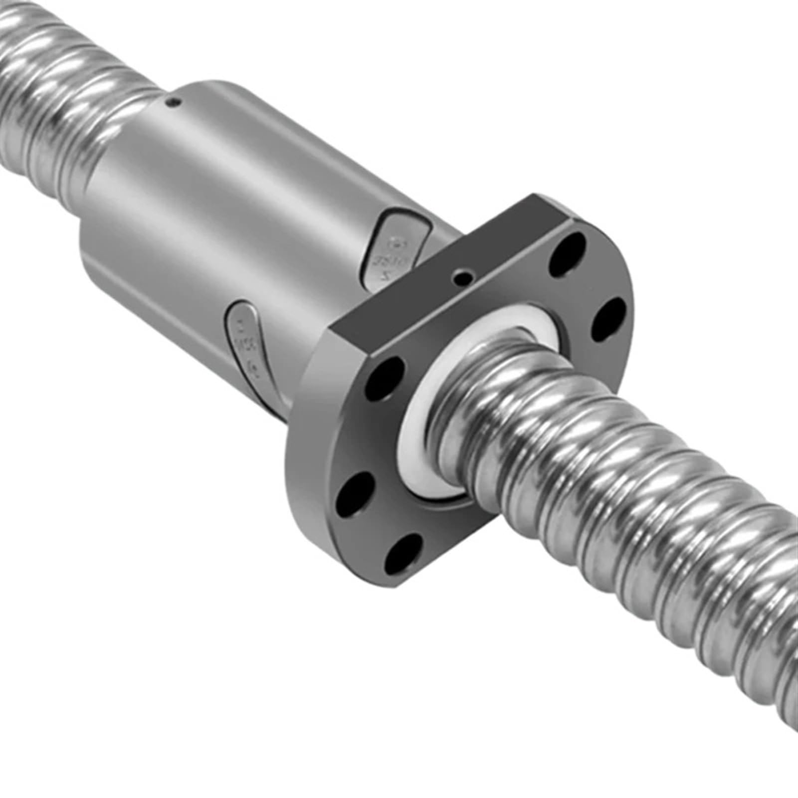 Metal Ball Screw nut end Processing SFU5010 200-1000mm Stepper Motor Linear Bearing Shaft Support Uses Small Ball Screw with Nut(800mm)