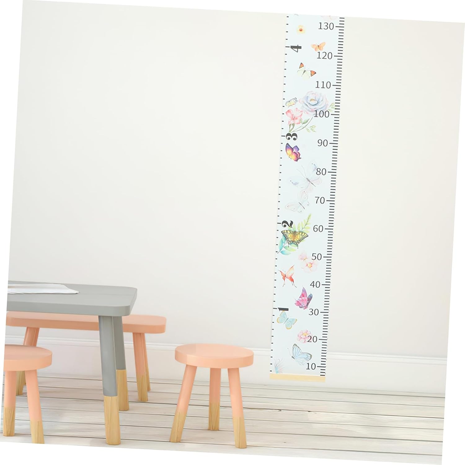 Chart for Boys and Girls Room Decor Wall Height Measuring Chart Photo Prop