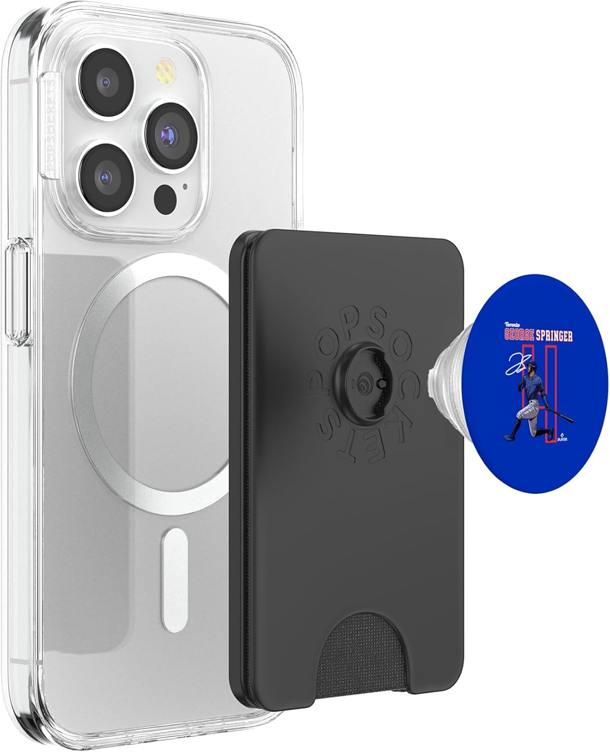 George Springer | Toronto Baseball Players | MLBGSR3004 PopSockets PopWallet for MagSafe