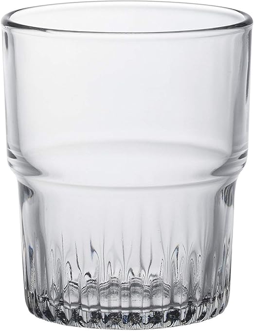 Duralex Empilable Glass Tumbler (Set of 6), 7 oz, Clear