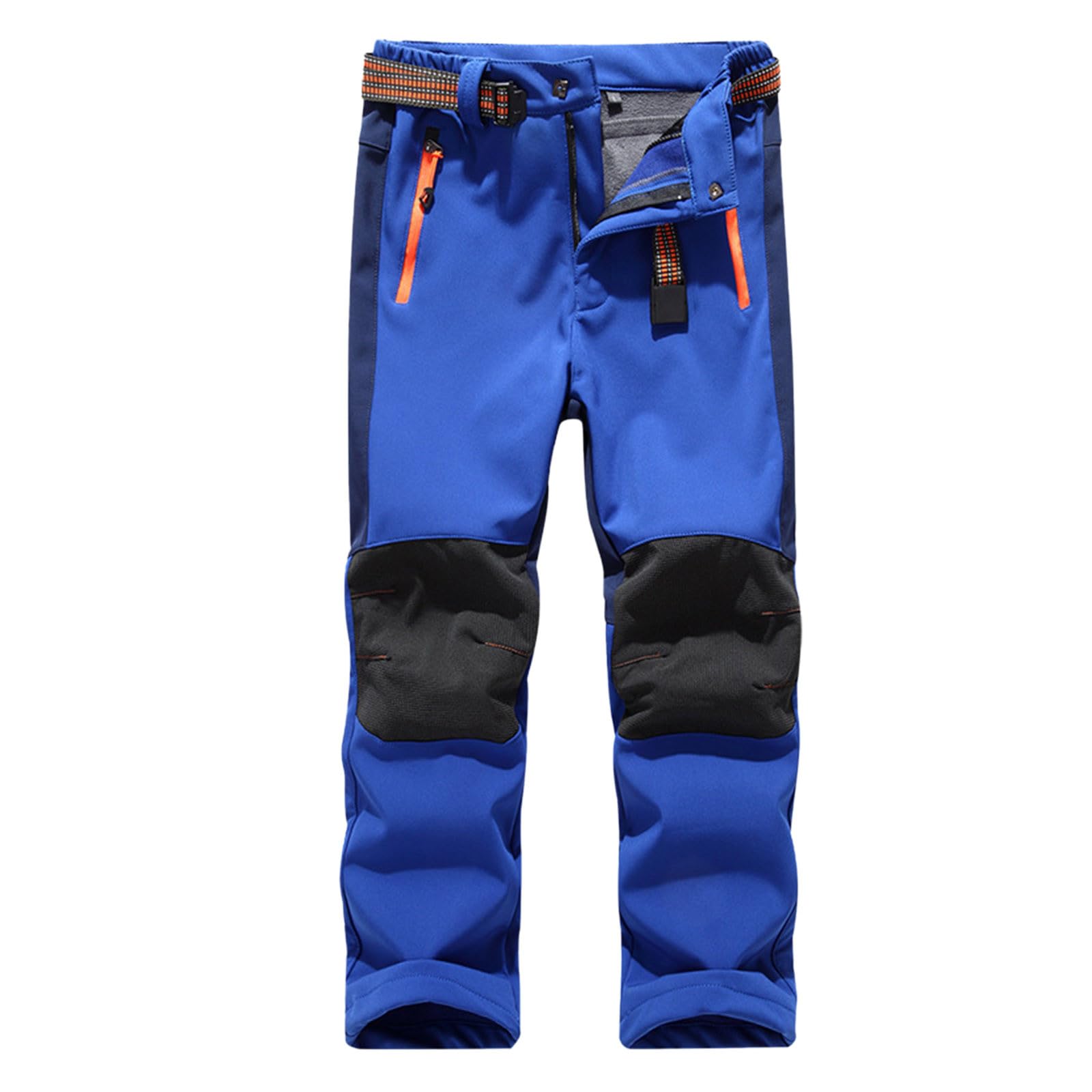Genérico Pantalones de Esquí Softshell Infantil Térmicos con Aislamiento Térmico Pantalones de Nieve para Senderismo Invierno Niñas Actividades Exteriores