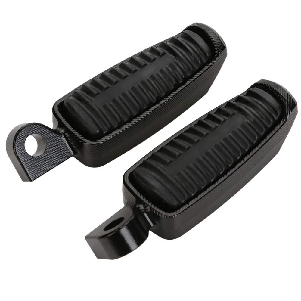 Riloer Pedane moto 45 gradi nero compatibile con Harley Sportster XL 883 XL 1200 V-Rod Low Hugger