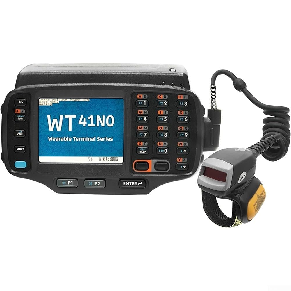 Ring Scanner RS419 para Symbol WT4090 WT41N0, lector de código de barras de dedo portátil con correa ajustable, dispositivo de escaneo industrial manos libres para gerentes de inventario de logística