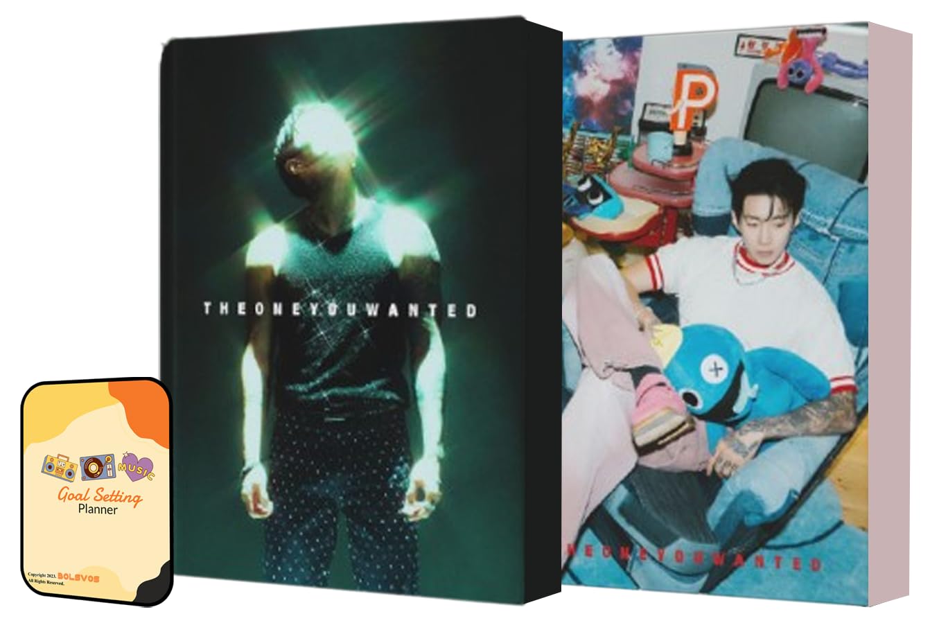 Jay Park Album - THE ONE YOU WANTED Jay Park+Jay Bum 2 Standard ver. Full Album Set+Pre Order Benefits+BolsVos Exclusive K-POP Giveaways Package