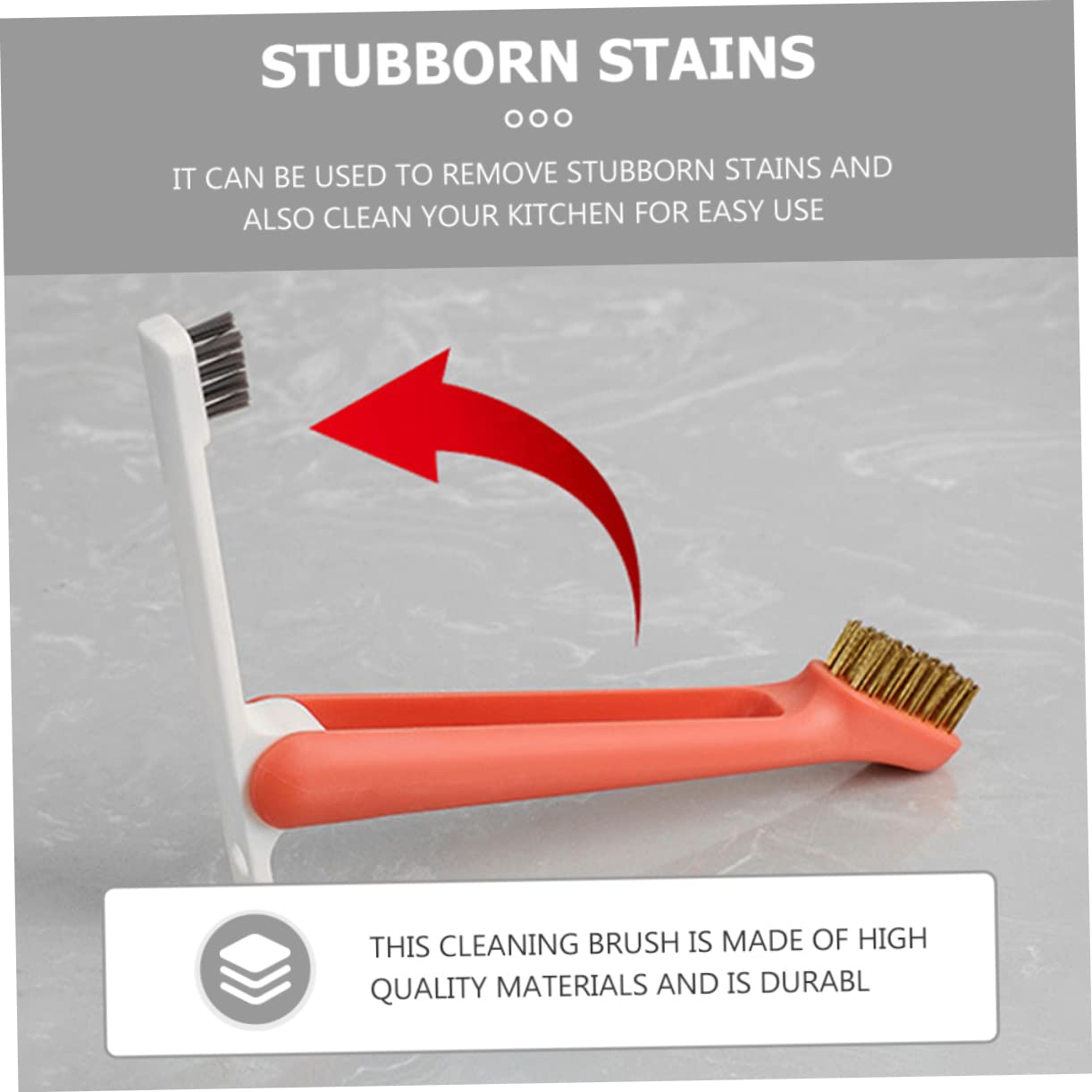 TOVINANNA 2sets 2pcs Wire Kitchen Brush Multi Function Cooktop Stove Brush for Efficient and Oil Removal Durable Design for Home Use 2pcs*2