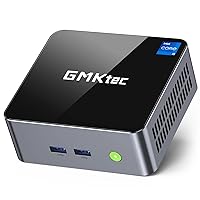 GMKtec Mini PC Intel i5-12450H (Turbo 4,4 GHz)