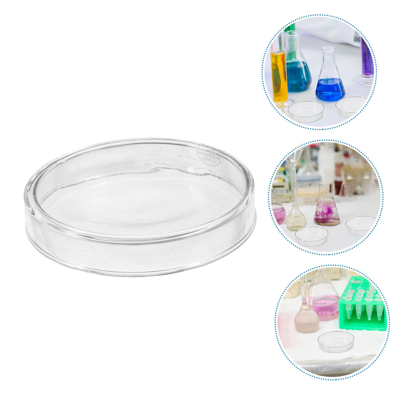 PLAFOPE 5 Placas De Petri Para Cultivo De Tejidos Placas De Cultivo Celular Bandejas De Petri Para Laboratorio Para Medios Nutritivos