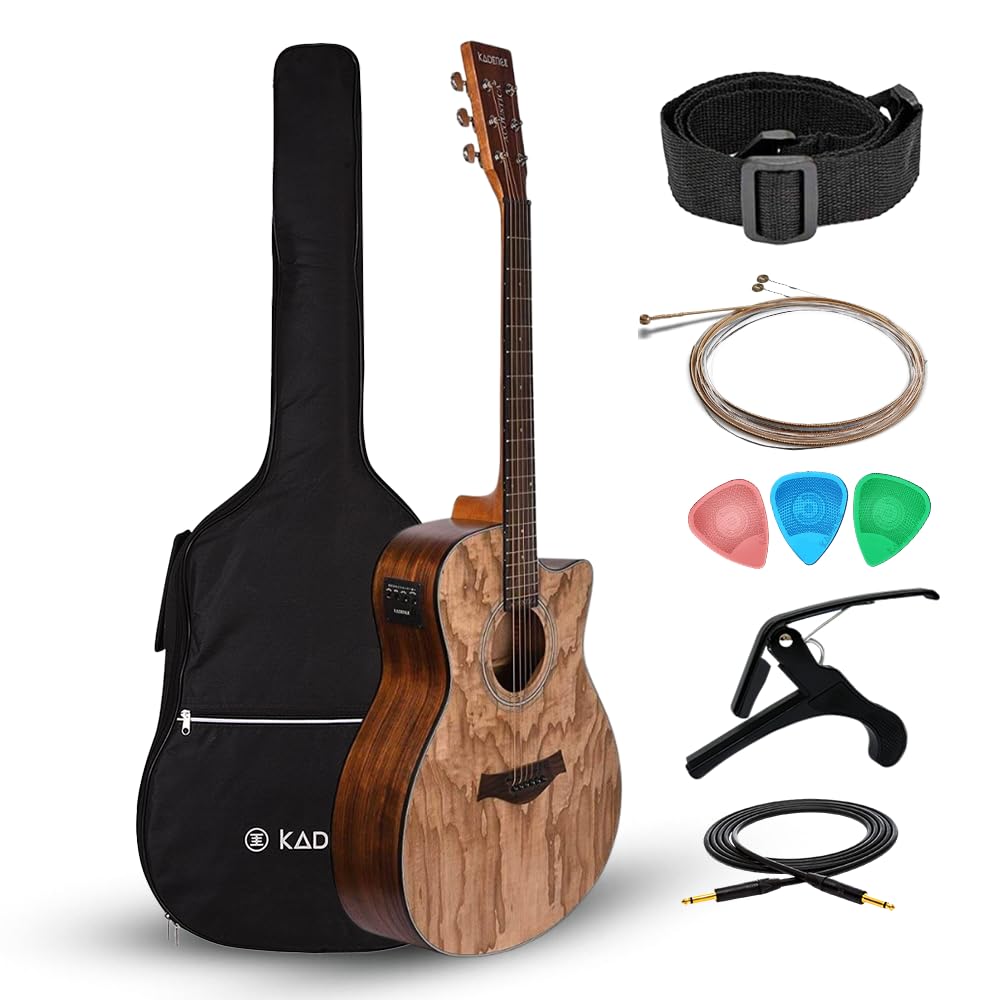 Kadence Electric Acoustic Ash Wood Guitar