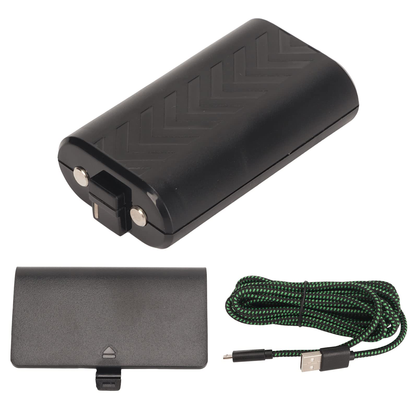 Batteria del Controller per ONE S X, Batteria Ricaricabile del Controller di Gioco da 1200 MAh con Cavo Micro USB e Indicatore di Carica