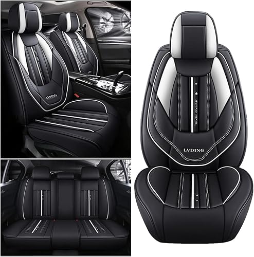 Miniatura 3 de Juego completo de fundas de asiento de automóvil compatibles con Dacia Sandero Stepway de cobertura completa, transpirable e impermeable, juego