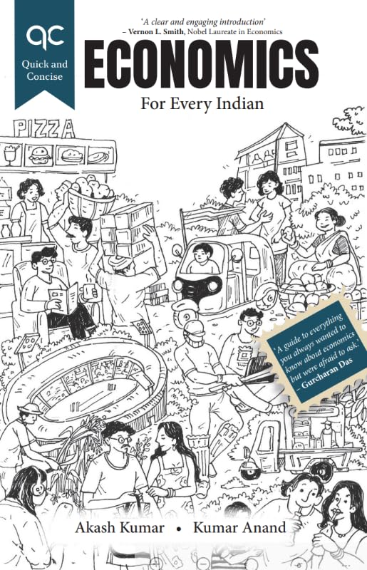Image of Quick and Concise Economics(QC Economics): For Every Indian