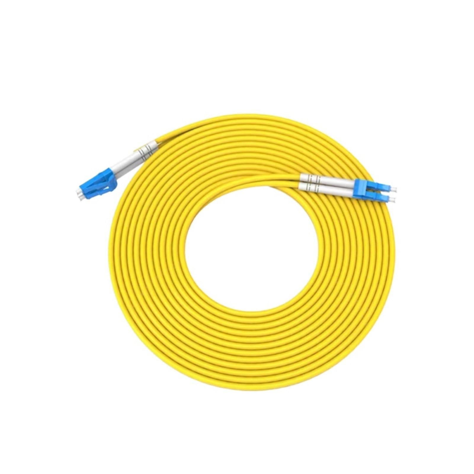 Cavo patch in fibra ottica LC-LC SM Duplex monomodale 10 m 20 m 30 m 50 m 100 m LC 3 mm 2 mm Cavo jumper in fibra ottica(70m 1pc)