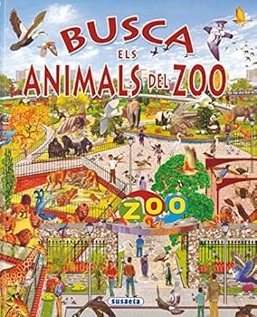 Hardcover Busca els animals del zoo [Catalan] Book