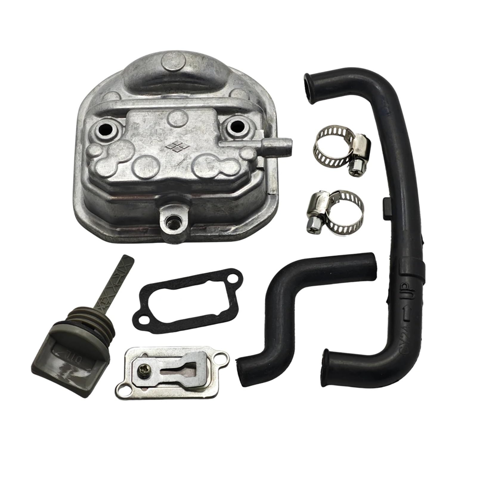 Kit de Juntas de Salida de la Manguera de ventilación, Varilla de Nivel de Aceite y Tapa de Culata for Motor de cortacésped GX35 GX 35.