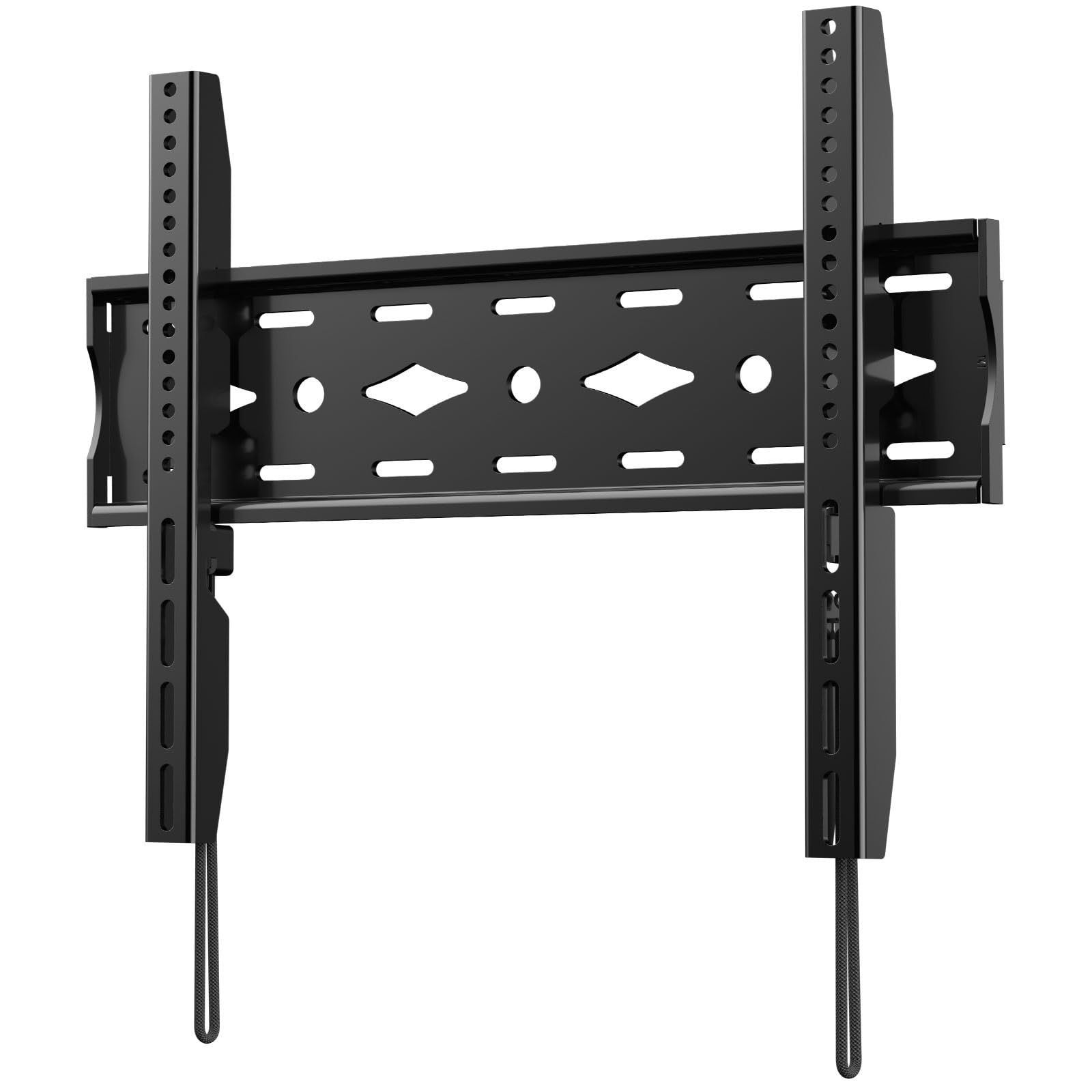 GLWIXY TV Wall Mount Fixed TV Mount Bracket for Most 26-70 Inch Flat Screen Curved Low Profile Wall Mount Saving Space Max VESA 400x400mm Hold up to 99 lbs Ultra Slim Monitor Mount Fit Most 55+ 65+TVs