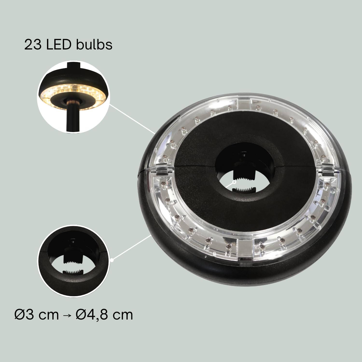 Home>it Parasol Lamp, Blackone - Image 2