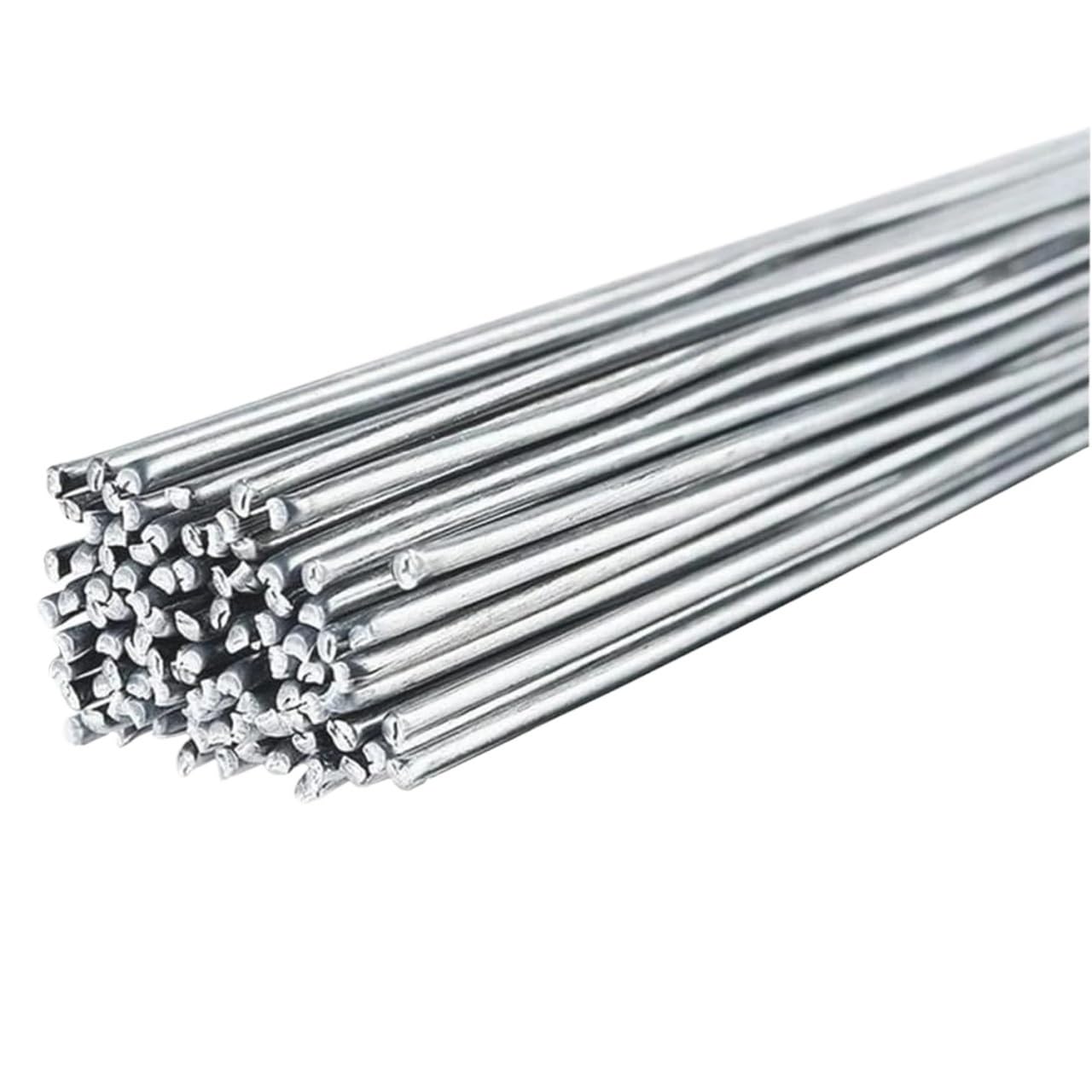 Srebrne pręty do lutowania twardego aluminium, Copper Aluminum Welding Flux Cored Rods 1.6-2.4mm 33cm 380-400C No Pack Of 20(20pcs 2.0mm 33cm)