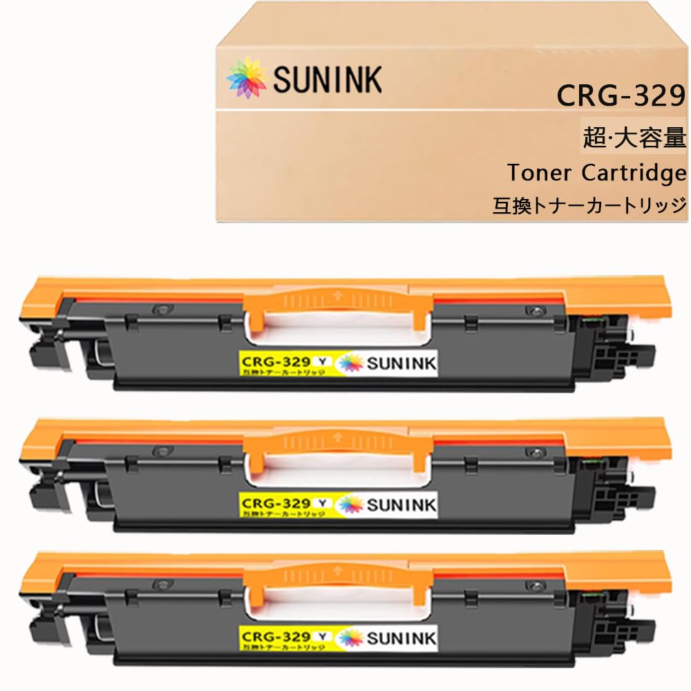 Amazon.co.jp: 【SUNINK】キャノン用 CRG-329 互換トナーカートリッジ