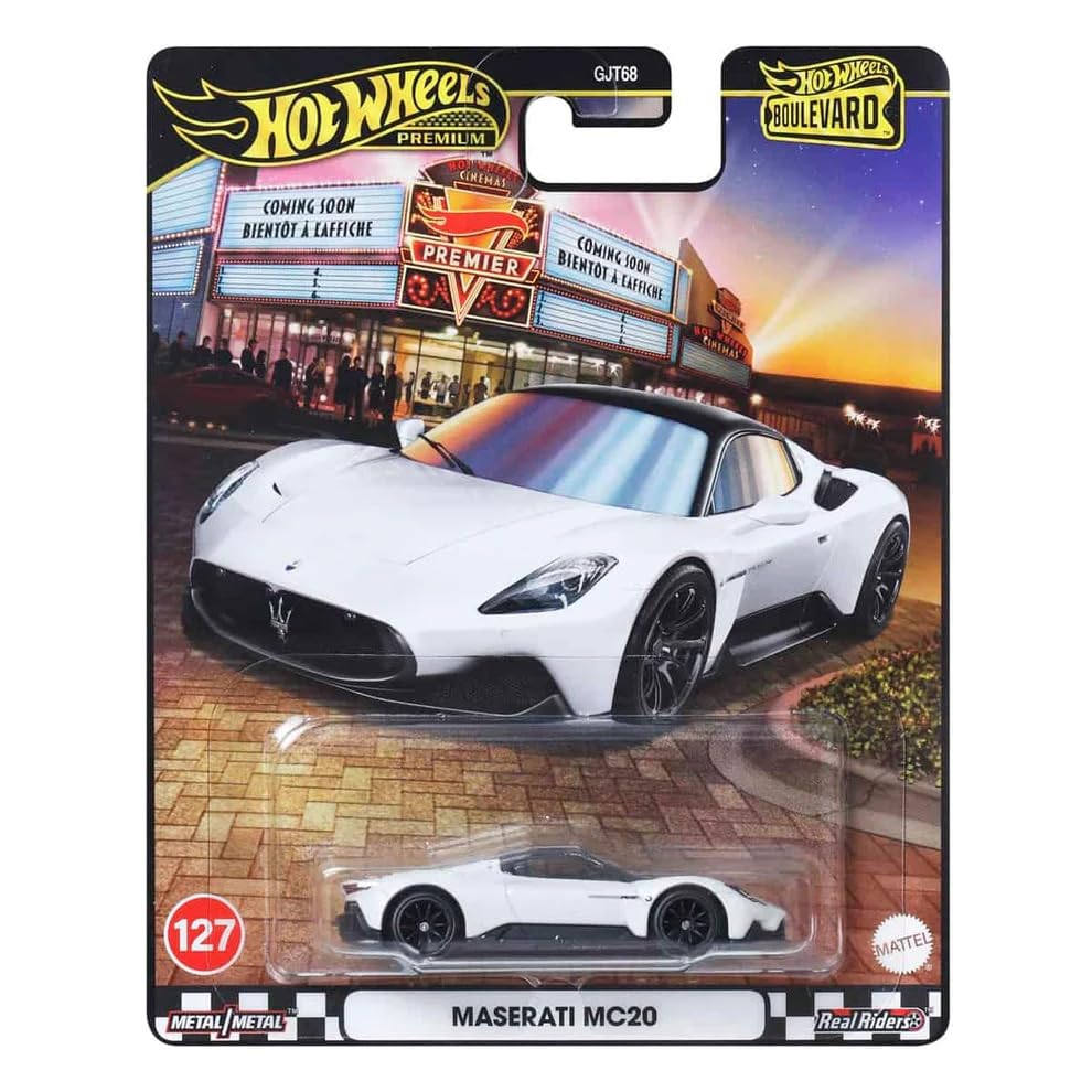 Hot Wheels Collector Maserati MC20 a escala 1:64 miniatura 4