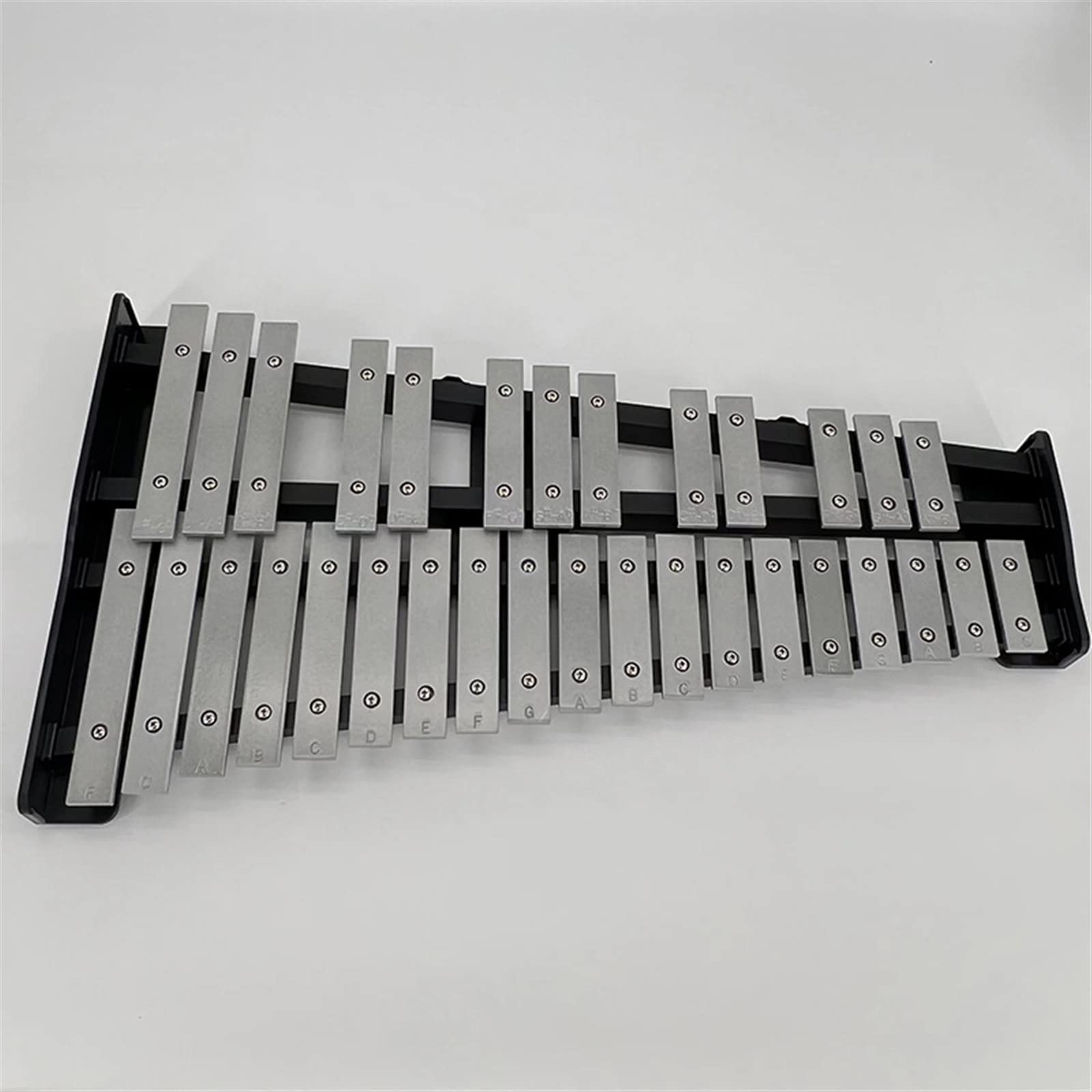 Carillon Piastra in Alluminio Pianoforte 32 Toni Lamiera d'Acciaio Pianoforte Xilofono Percussioni Strumento A Percussione Professionale xilofone Musical