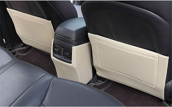 Amazon Co Jp 日産キックス1718の場合 レザーカーリアシートアンチキックパッド後部座席カバーアームレストマット 車 バイク