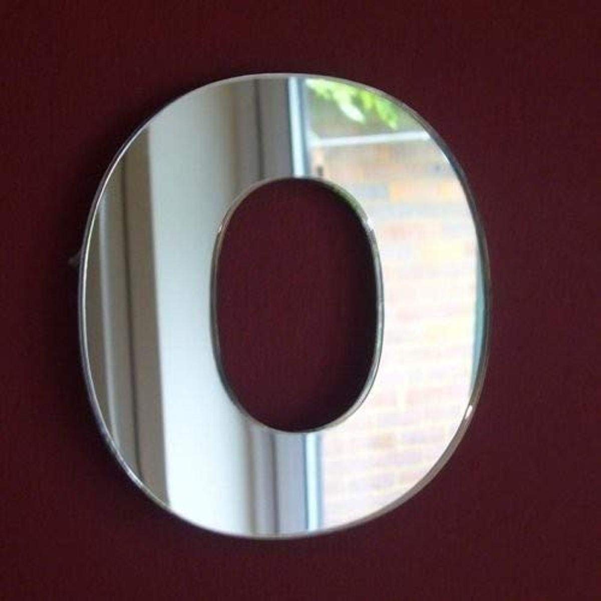Upper Case Letter O Mirror 15cm — image 1