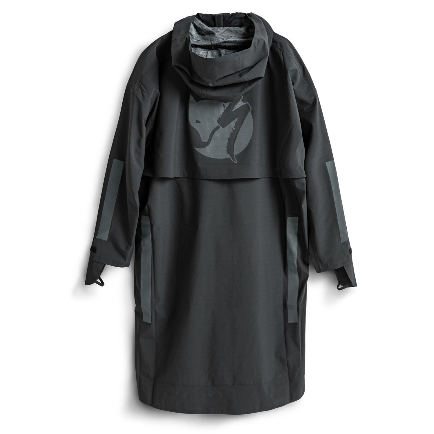 Fjällräven ponczo przeciwdeszczowe, uniseks, czarne, L/XL