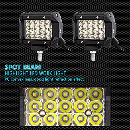 Barra led 4x4 para solucionar la falta de luz en camión y tractor 6