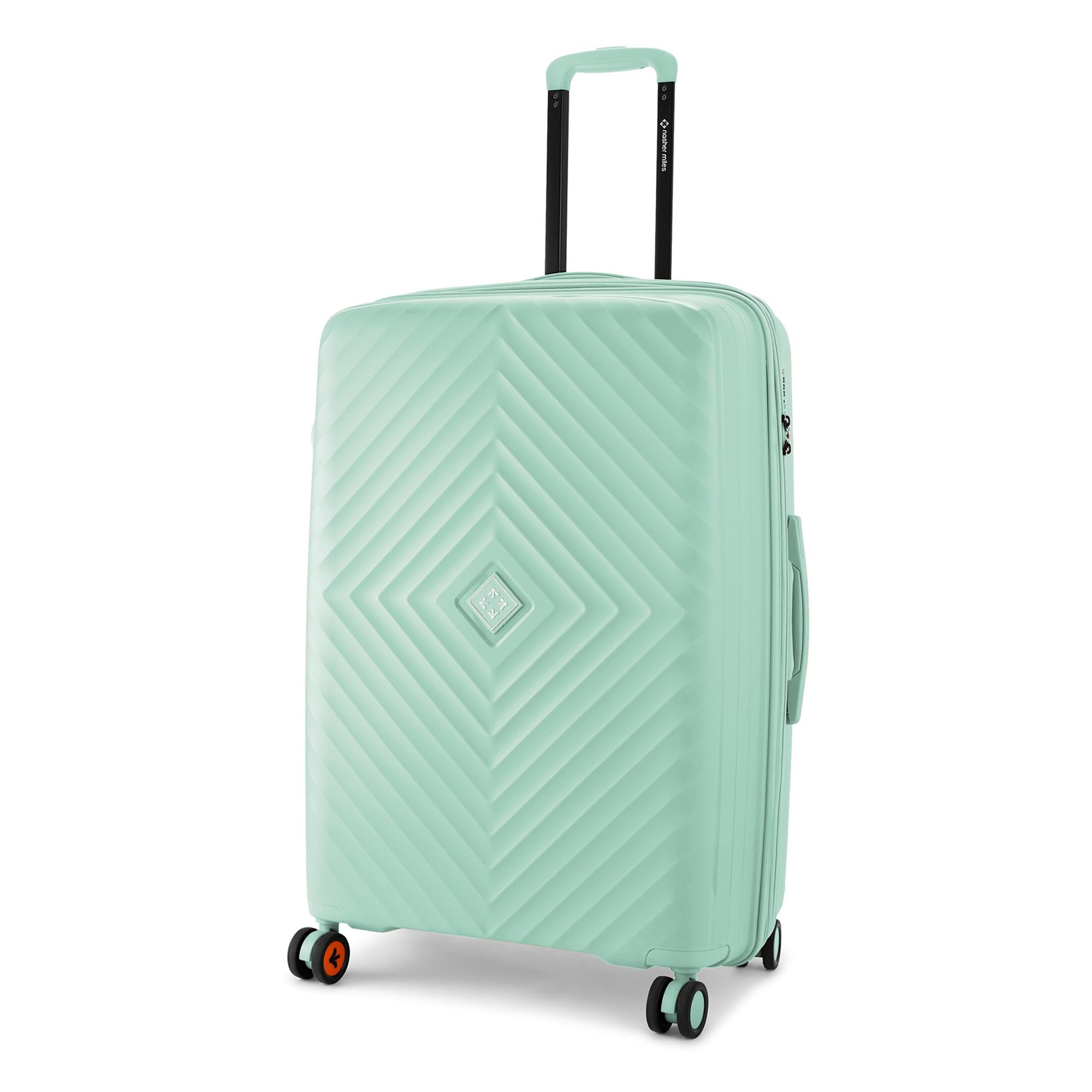 Antwerp Hard-Sided Polypropylene Check-in Luggage 28 inch | 75cm TSA Lock 8 Wheels & Expander Large Trolley Bag for Travel | Suitcase (Pastel Green)