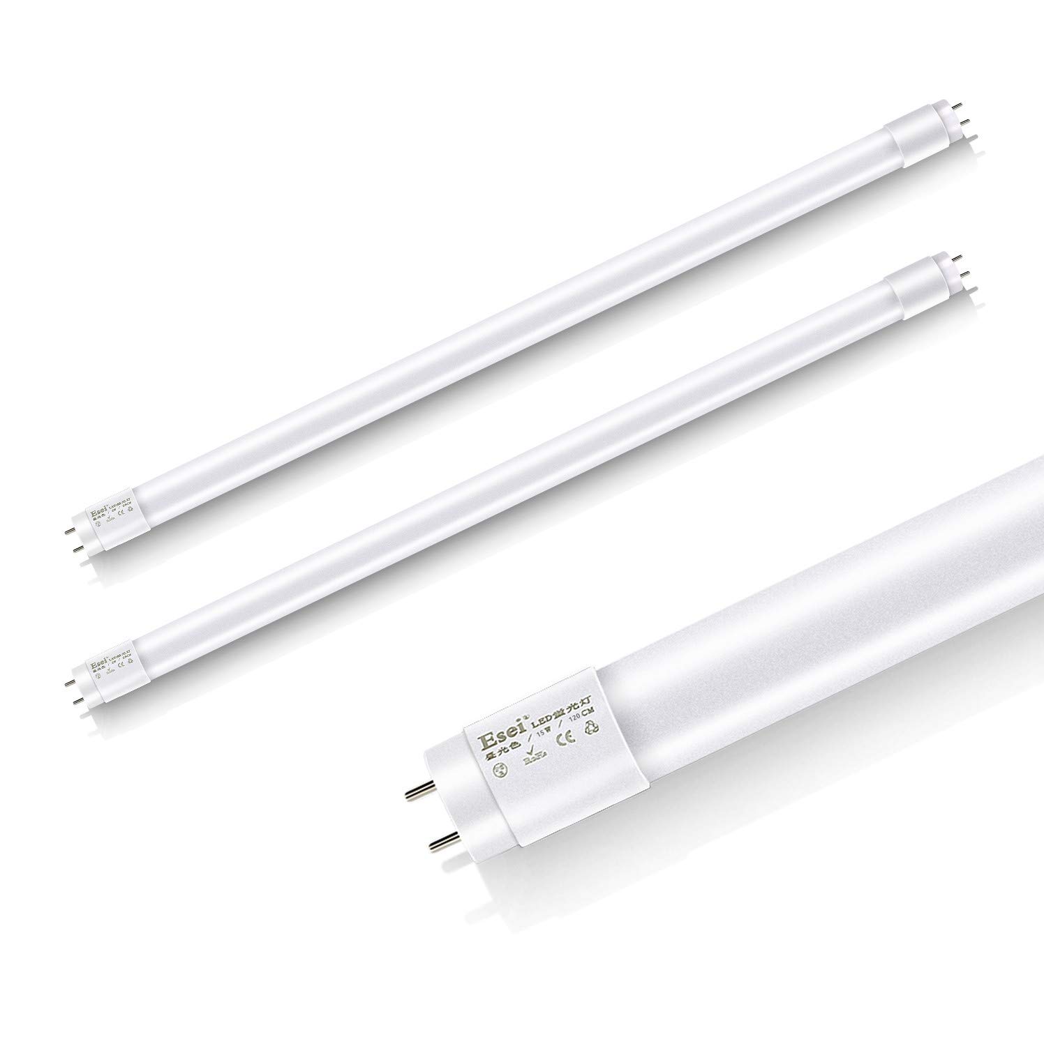 Amazon | LED蛍光灯「3年保証」 広角発光 40W形 120CM 15W IP65防水 防