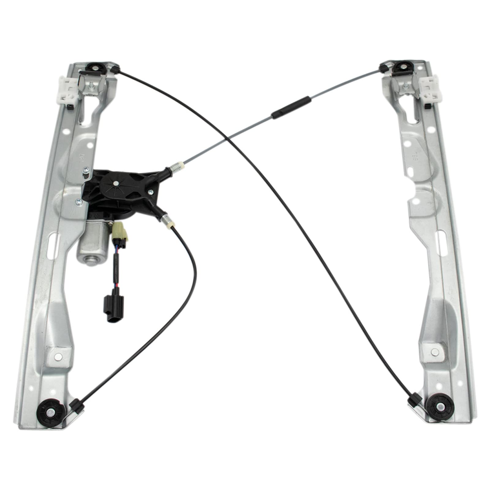 TRQ Front Left Power Window Regulator &amp; Motor Assembly Drivers Side