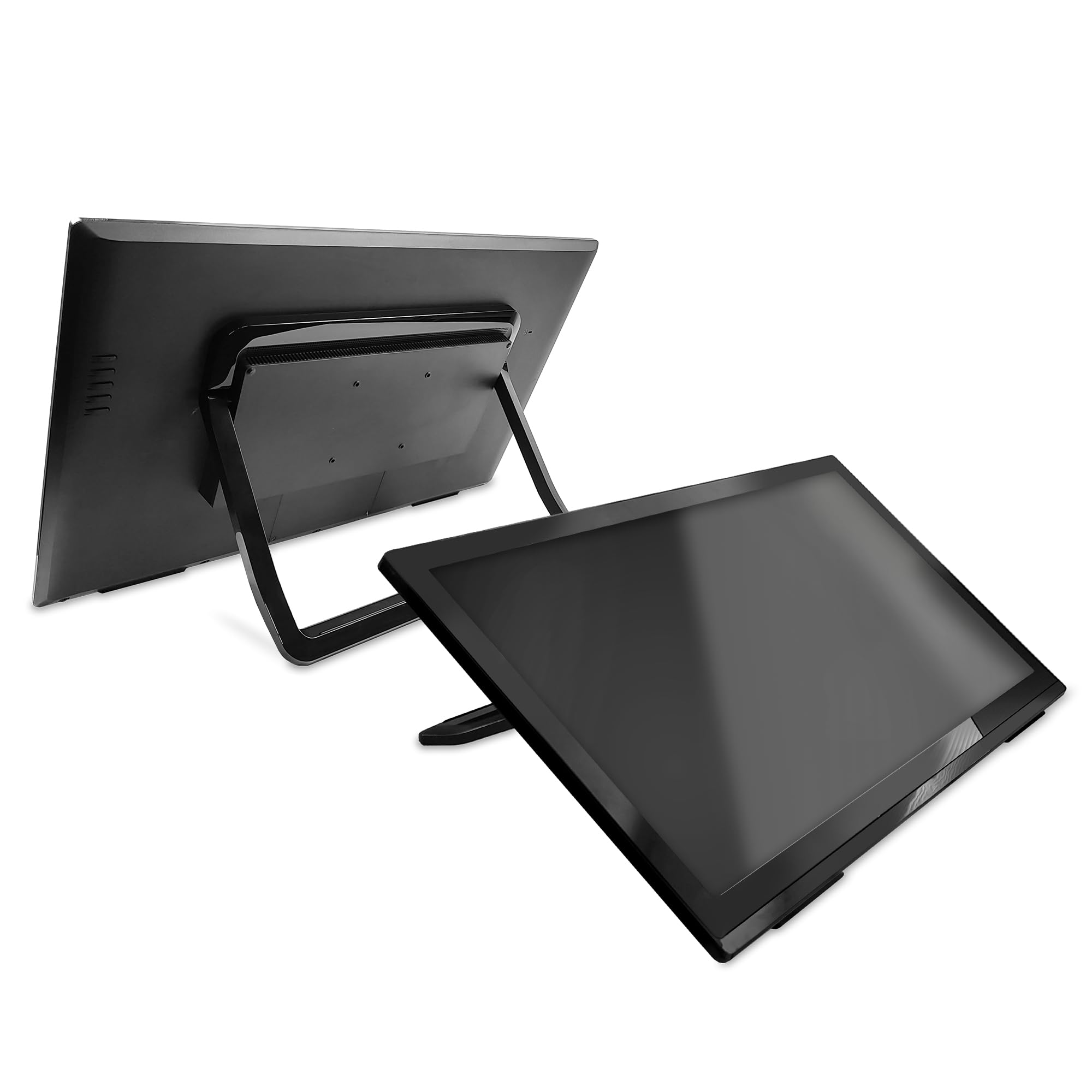 Atlantis Monitor Touch 27 pollici Full HD a 10 tocchi, vetro 7H | 1920x1080 HDMI/VGA/DP, inclinazione 15°-50°, contrasto 1000:1, angolo 178°, VESA 100, cod. A05-T27A-VHDM
