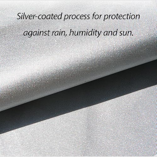 Cubierta de columpio de terraza impermeable con proteccion solar 6
