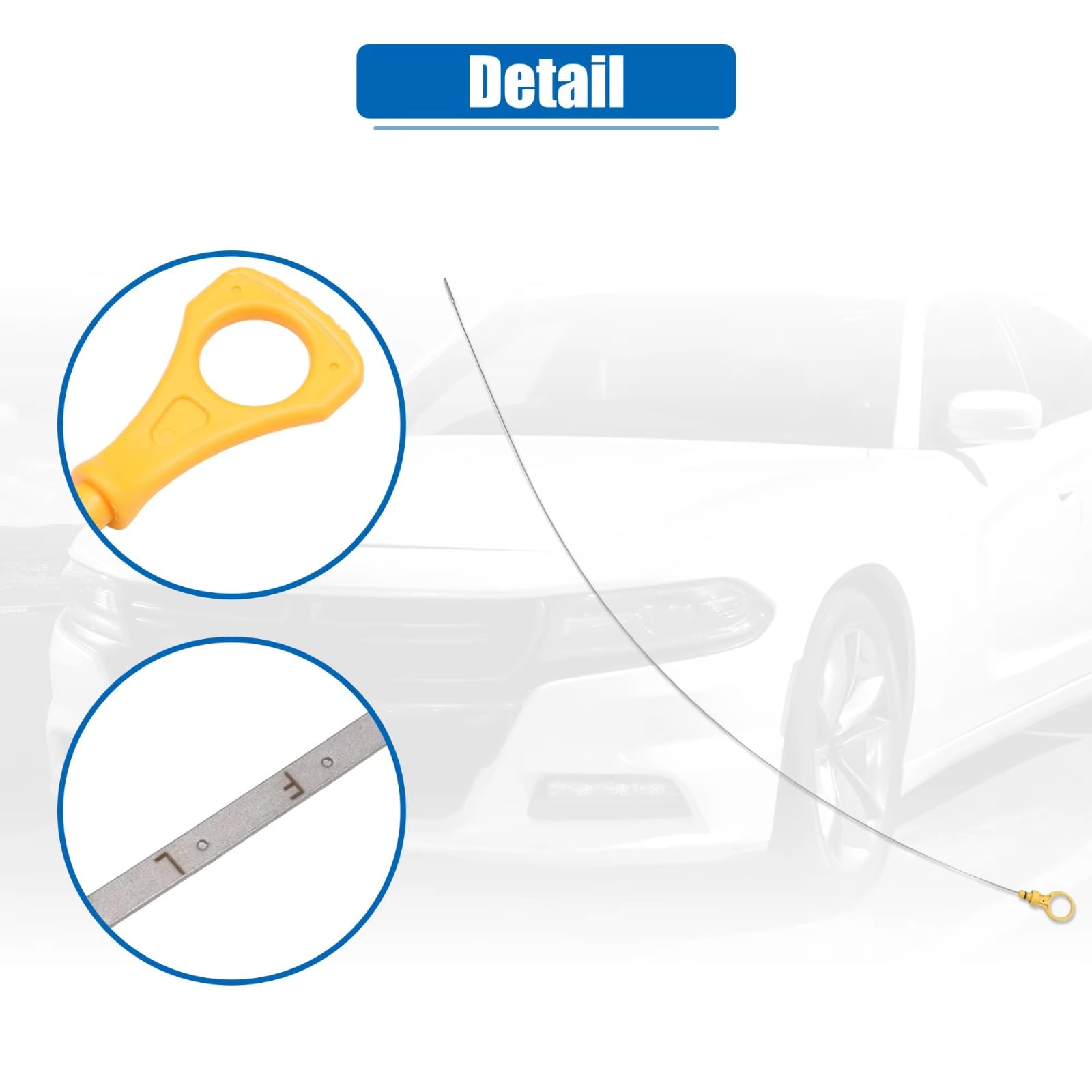 Asta di Livello dell'olio Motore per Chevrolet Express 1500 2003-2014 2500 2003 2004 2005 2006 Indicatore del Livello dell'olio Motore per Auto