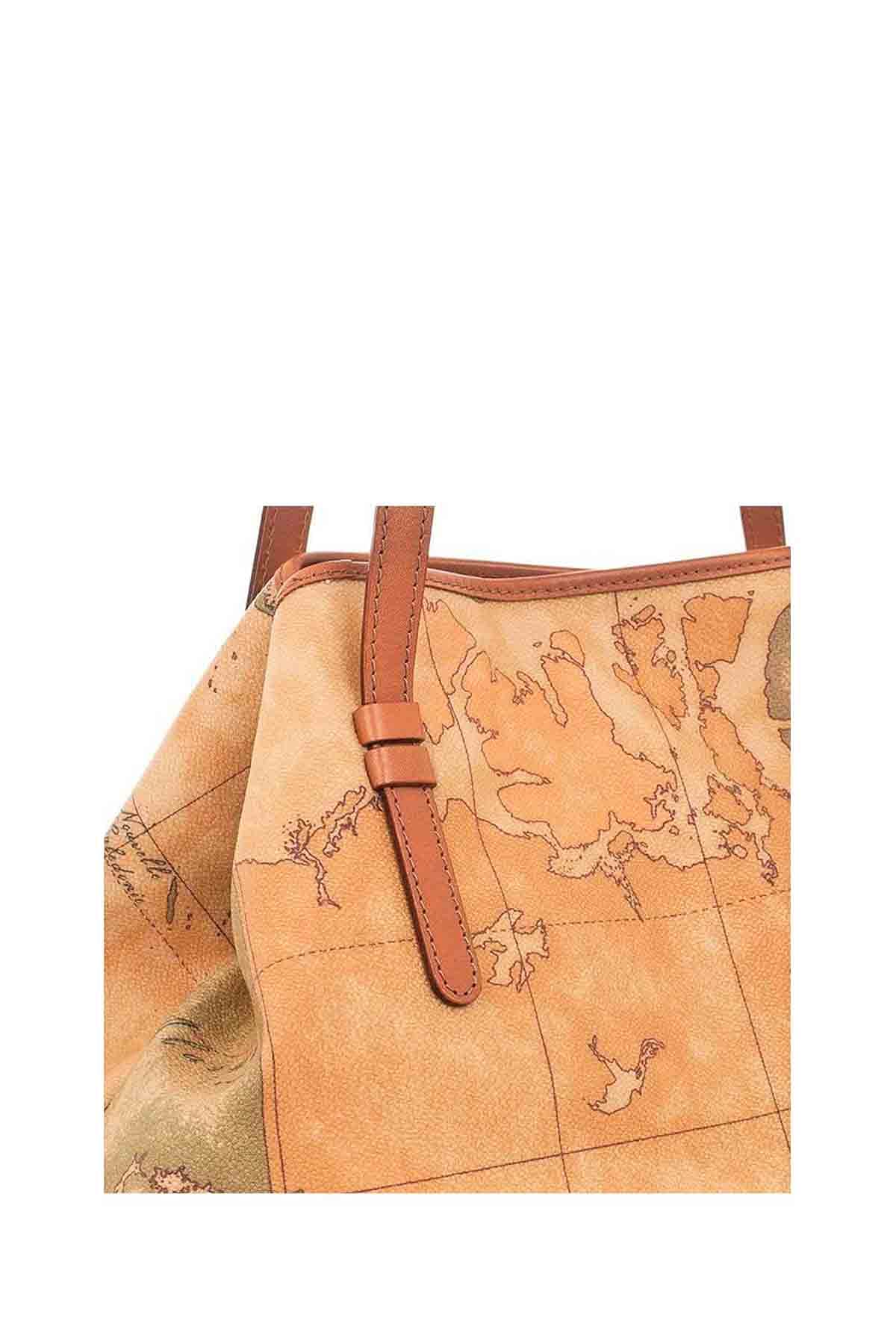 Alviero Martini Borsa Shopper Donna Geo Classic Media Naturale 1P*D016 6000 Ecopelle