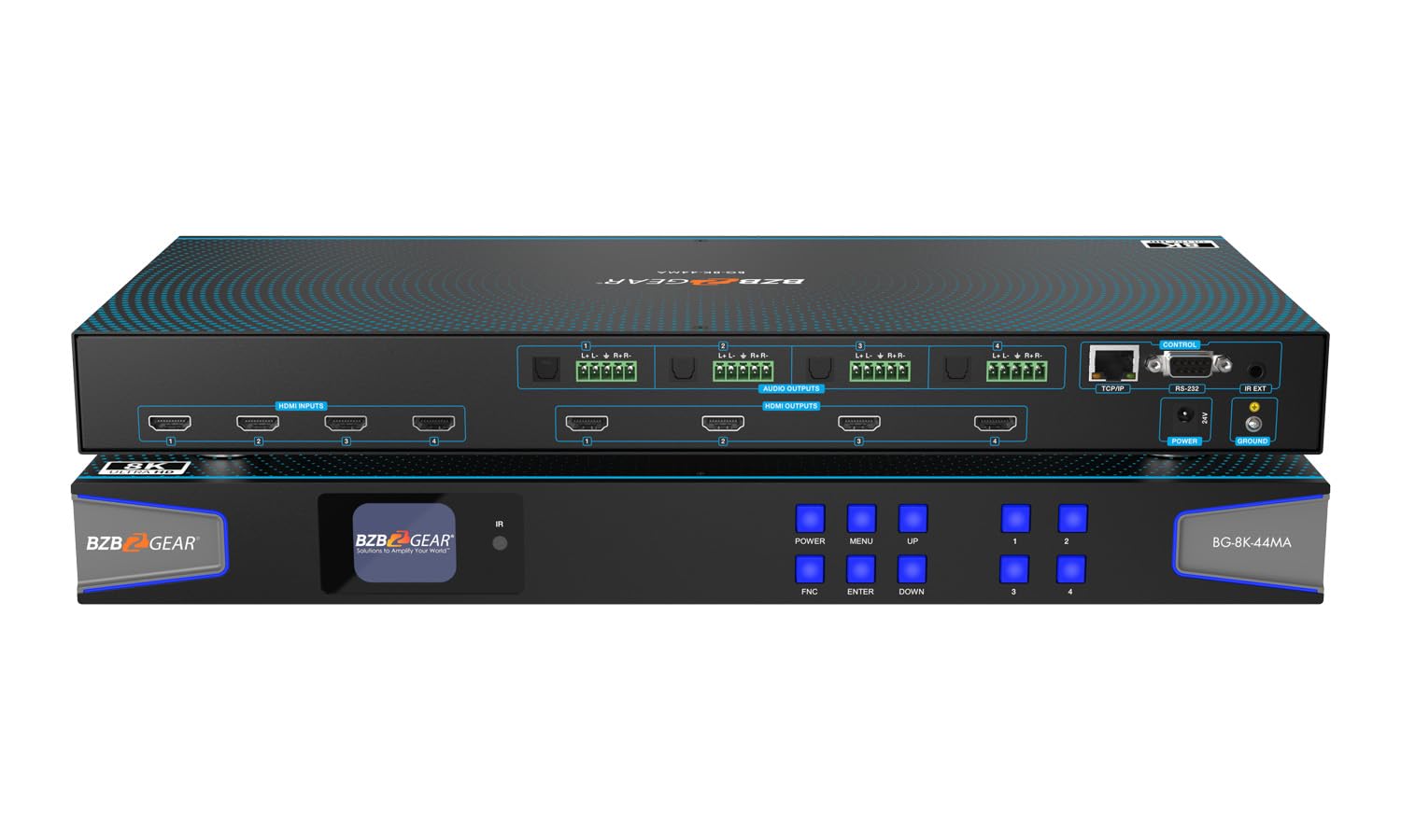Amazon.com: 4x4 8K UHD HDMI 2.1 Matrix Switcher with Auto